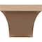 Ekena Millwork 10"W x 20"D x 10"H Wide Helena Rough Cedar Woodgrain TimberThane Corbel, Primed Tan CORUR10X20X10HELRCPR - alternate 3